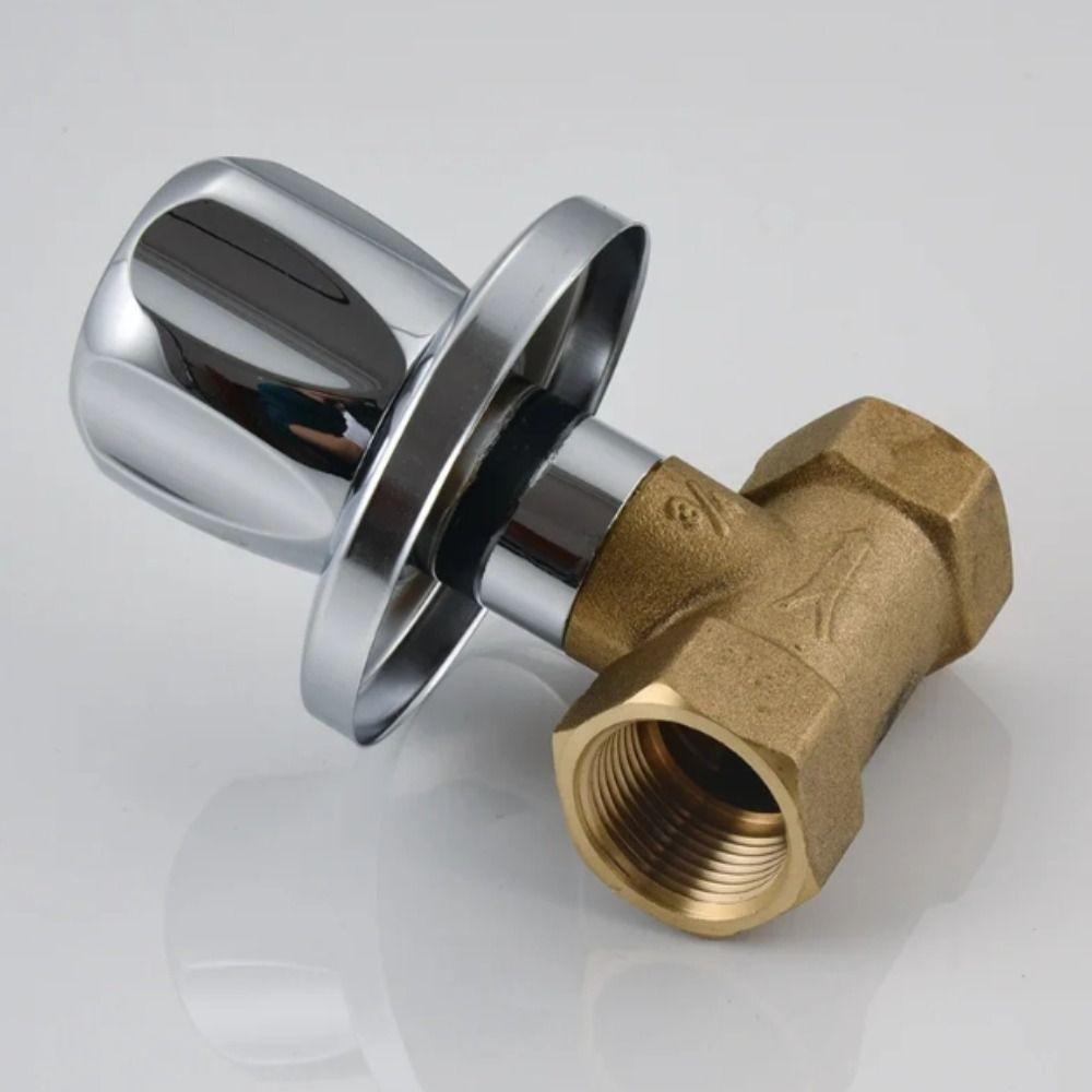 Brass Material Concealed Switch Valve Quick-open Design Angle Valve Shower Valve  Home Plumbing