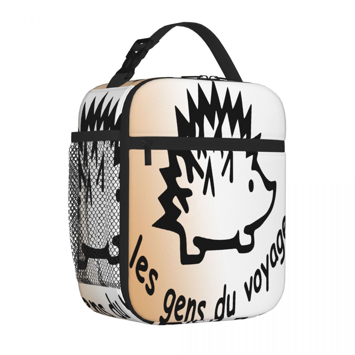 Bestselling Herisson Niglo 833 Leisure Shoulder Lunch Bag Homeschool Dining Food Tote Bag One Size