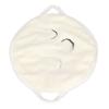 Facial Towel Soft Coral Fleece Hot Compress Reusable Face Skin Care Towel for Beauty Salon Use 3 Holes Ear Hanging