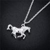 Vintage Horse Pendants Necklace for Men Women Animal Necklaces Jewelry Accessories Brithday Gifts