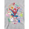 Spider-Man Childrens/Kids Circle Heather Easter Hoodie