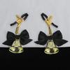 1Pairs Sexy Bow Adjustable Nipple Clamp Breast Small Bell Adult Teasing Sex Toys For Couples