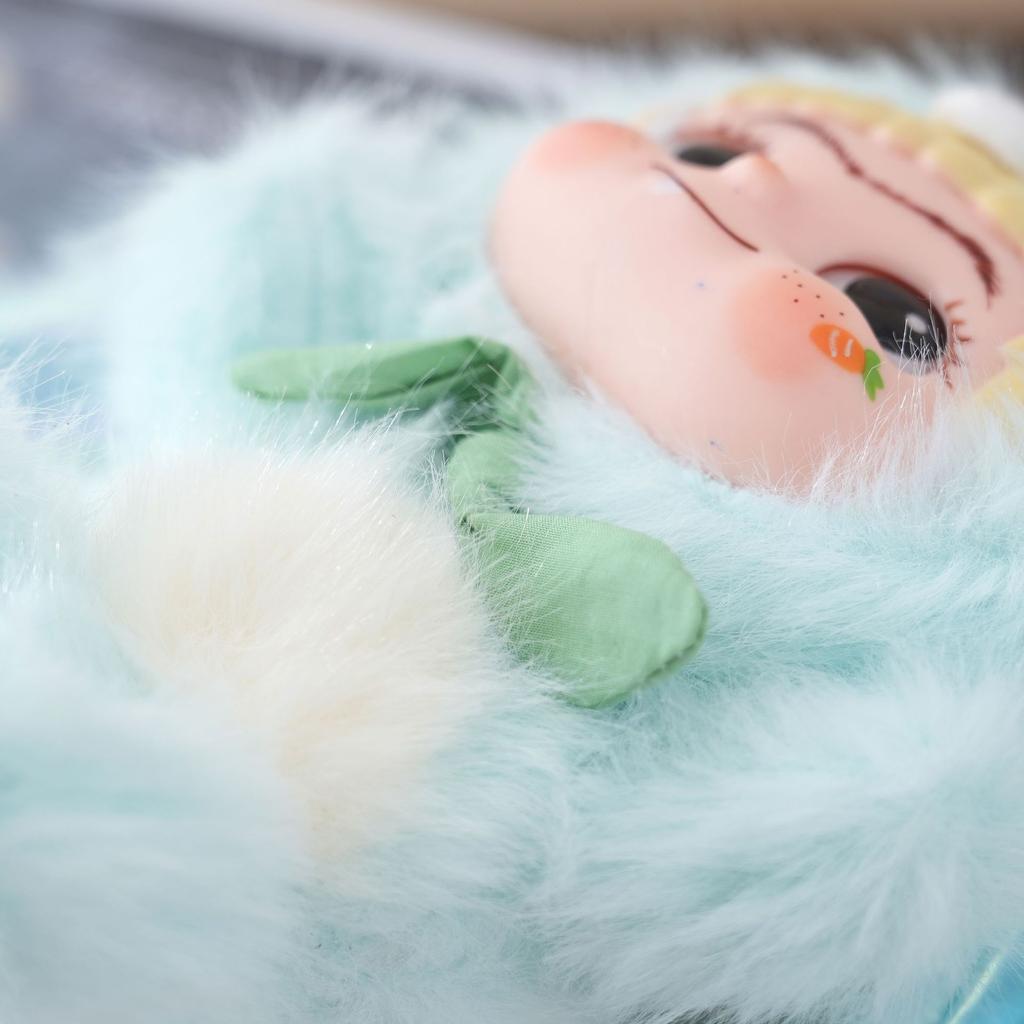 Cute Wakuku Vinyl Keychain Cute Doll Bag Pendant Doll Plush Toy