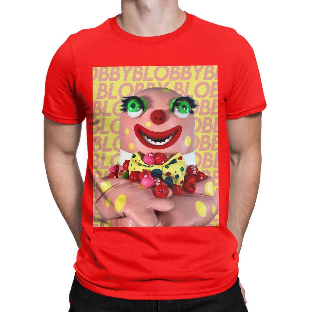 Blobby Funny Graphic 100 Cotton Tshirt Mr Blobby Tees Tops For Unisex