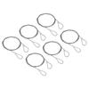 PATIKIL 6pcs Steel Wire Rope Luggage Lock Wire Steel Cord PVC Coated 1mm for Deck Railing Lights 1M