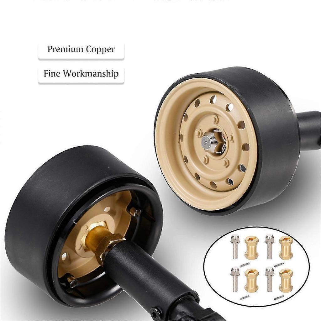 4Pcs 12mm Wheel Hex Hub Adapter Upgrade Parts Replaces Parts Accessories for Axial SCX10 for HSP Trunk DIY Accessories Spare Parts