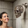 Skull Design Easy Installation Shower Head Resin 1 Pc