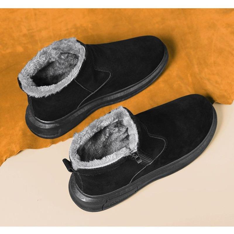 Autumn and winter thickened snow boots trendy boots piled warm shoes thickened warm