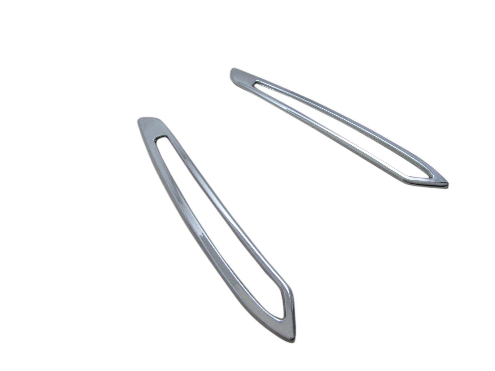 

BRIGHTZ Хромированные накладки на дневные ходовые огни для Harrier Hybrid AVU65W AVU Номер детали 27008 (Поздняя модель) [FOG-COV-259] (AVU65, U65, 65, 60) -