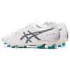 Asics Ds Light X-Fly Pro Kunstrasen Synthetikleder Rutschfest Langlebig Atmungsaktiv Fußballschuhe Herren Fußballschuhe Weiß Blau 1101A025-100