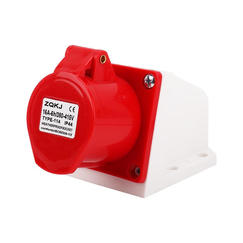 

Industrial Surface-Mounted Aviation Plug Socket CN plug (adapter included)