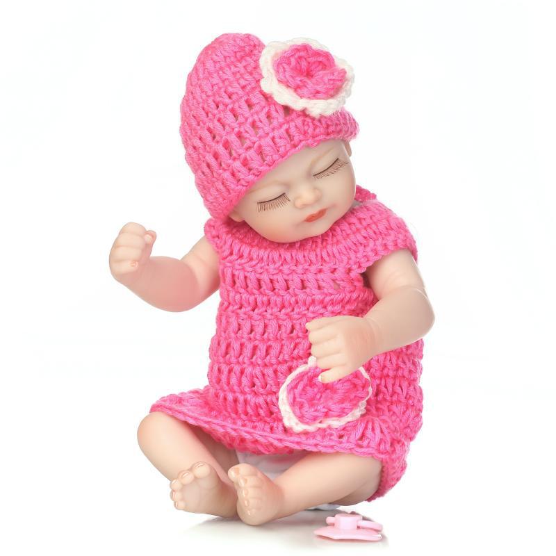 Mini Realistic Premie Baby Doll - Cute Playhouse Toy Gift