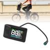 Display-Messgerät passend für BAFANG BBS01 BBS02B G340 G320 M300 M400 M620 Mittelmotoren LCD Farbdisplay Bedienfeld mit wasserdichtem Stecker