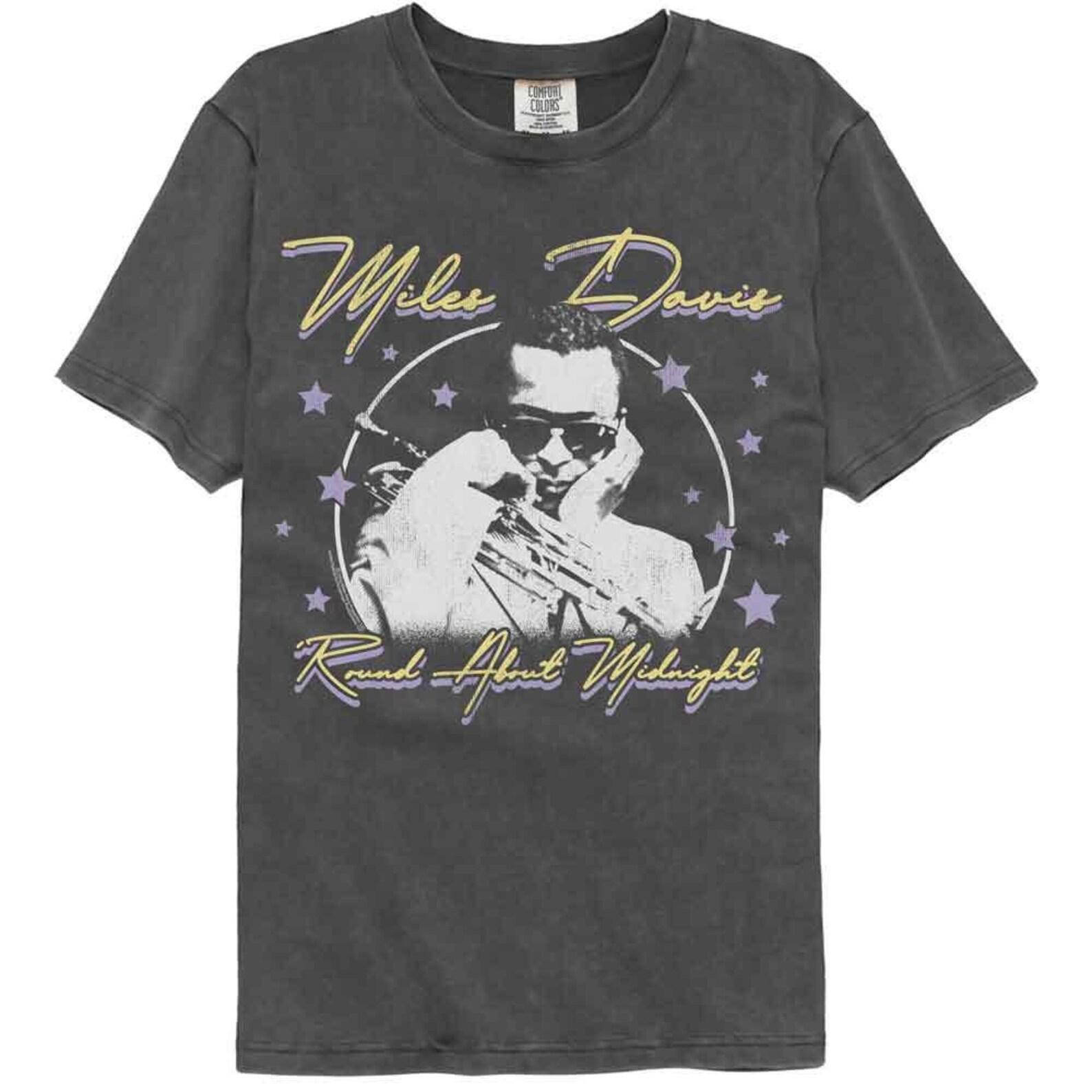 Miles Davis Round About Midnight Stars Pepper Comfort Colors T-Shirt S