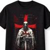 Knights Templar 1119 Crusader Medieval Cross Warrior Graphic Unisex TShirt