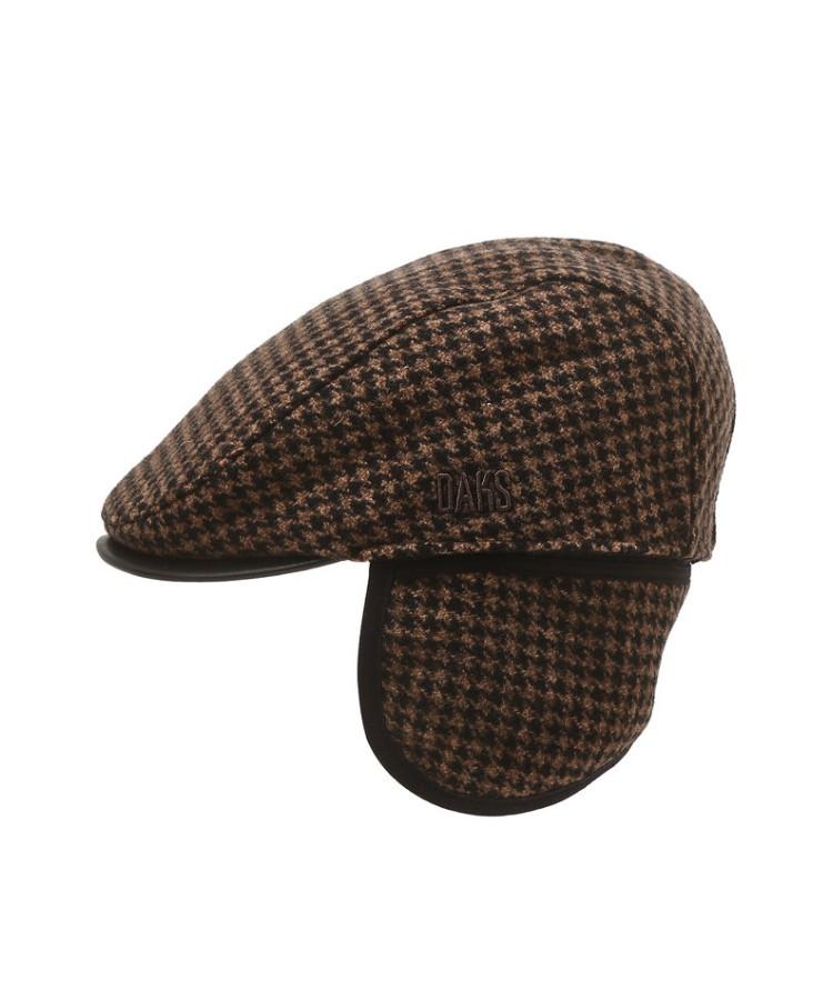 Dagseunamseongaegseseoli Brown Check Wool Blend Hunting Cap_Dbhe5F262W3
