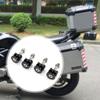 Heavy Duty Side Box Base Pad Aluminum Alloy Luggage Rack Fastener for Motorcycle Trailer Accessories