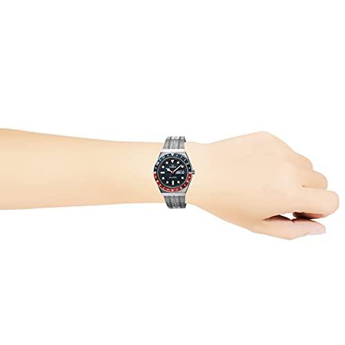 TIMEX Men's Q Watch, Blue and Red, TW2T80700 [Parallel Import]