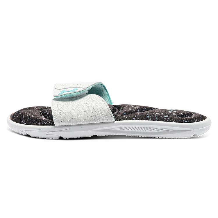 

Under Armour Ignite Vi Graphic Fb Slippers White/Black Women s 3023767-104 40.5
