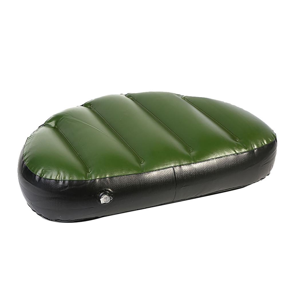 High Quality PVC Green Fishing Boat Inflatable Cushion Boat Seat For Outdoor Camping