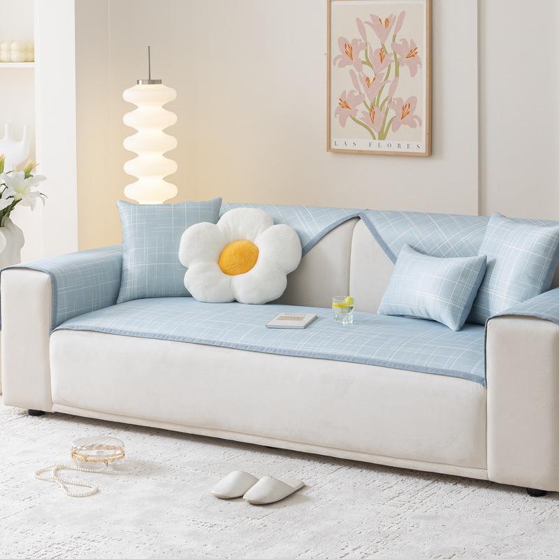 Cartoon Eisrattan Sofa Kissen Matte Kalte Matte Eisseidenmatte Waschbar Sommer Sofaüberwurf Kalte Sitzkissen Sommer