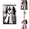 Deluxe Polyester Medieval Knight Long Sleeve Outfit Cosplay Costume