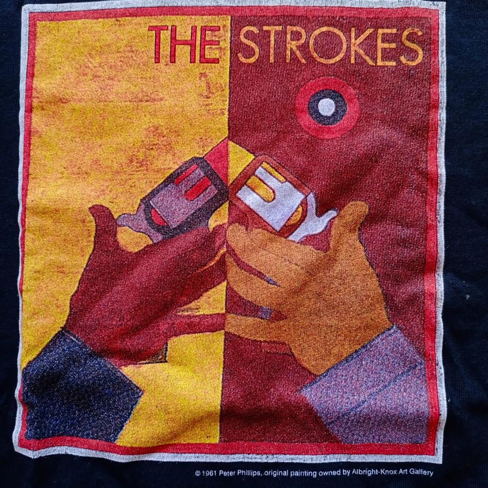 Rare Vintage The Strokes Room on Fire Tour T-shirt S-5XL TU223 Unisex T-Shirt S