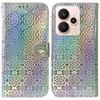 For Realme 15 Pro 5G/15 5G Stand Case Dazzling Flower Leather Phone Cover with Wrist Strap