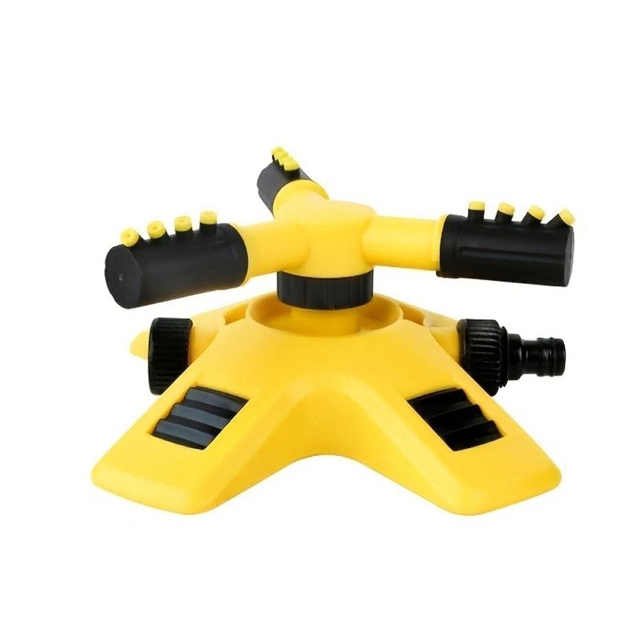 360-degree automatic rotating sprinkler,  nursery irrigation three-way rotating sprinkler, serial sprinkler, watering flowers
