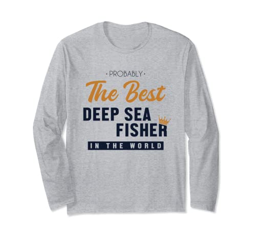 Best Deep Sea Fishing, Fly Fishing, and Spinning Fishing Anglers. Long Sleeve T-Shirt