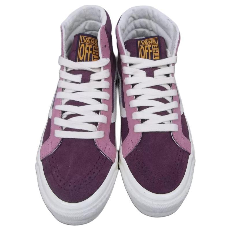 Vans SK8 High Top Skateboard Shoes Unisex Pink Purple Sneakers VN000CTBBJD
