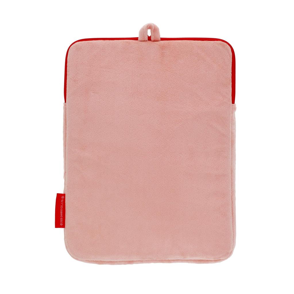 Marushin Tablet Sanrio Hello Fluffy Brushed 3745006300 Case, Kitty, Red, Character, Lining,