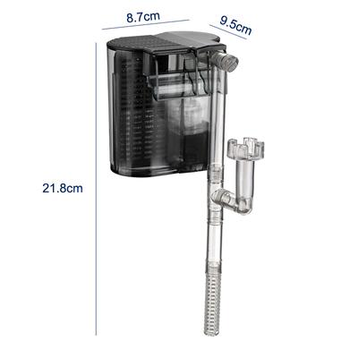 3 In 1 Small Aquarium Filter Small Tank Filter Suspension Oxygen Pump