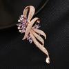 2023 neue Mode Kristall Broschen Für Frauen Mann Luxus Designer Unisex Brosche Pins Schmuck Kleidung Zubehör Party Geschenke
