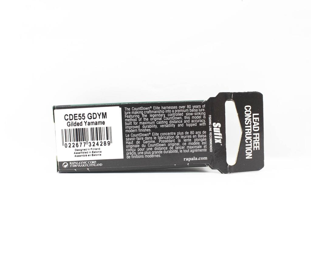 Rapala Countdown Elite Sinking Lure CDE55/GDYM (4289)