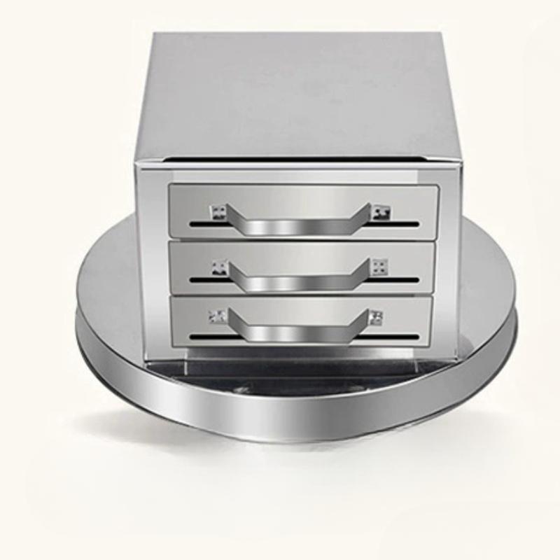 Rice Noodle Roll Food Steamer Kitchen Home Use Devices 3 Draw Cookware Changfen Machine 201 Stainless Steel