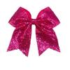 Fermacapelli a coda di rondine con paillettes ricamate per bambini, per cheerleading