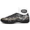 Football Shoes Men's Broken Nails High Top Adult Student Long Nails Youth Artificial Grass Training Shoes