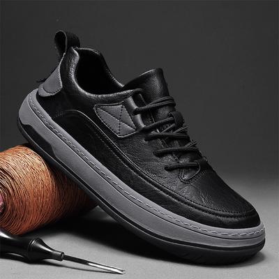 Scarpe in Pelle da Uomo stringate oxfords Scarpe uomo Comode Antiscivolo Outdoor nere casual Sneakers Zapatos De Vestir Hombre