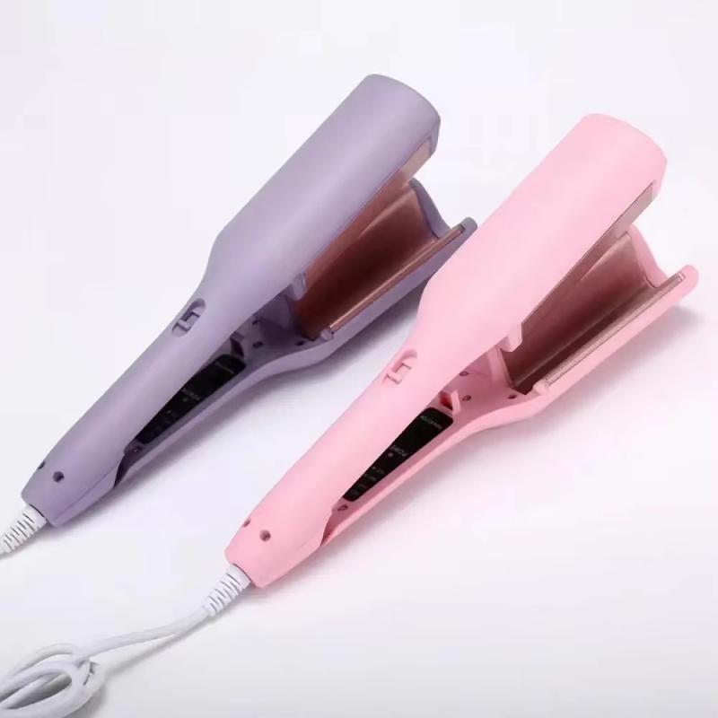 Graww Store Electric hair waving implements Small Crimping Wand Ceramic Curler 3 Level Temperature Control Hair Protecting Styling Tool For Women