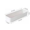 Drawer Organizer Trays Set Interlocking Desk Storage Bins Shallow Makeup Cosmetic Stationery Management Boxes for Closet Bathroom Table Organizer