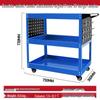 Three-Tier Heavy-Duty Tool Cart for Auto Repair, Workshop, Home Storage