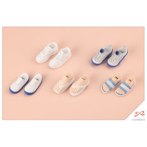 Kotobukiya (KOTOBUKIYA) Sosai Shojo Teien Dress-Up Shoes Vol.1, 1/10 Scale Plastic Model, Approximately 20mm Long