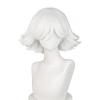 Anime Mi Zu Ki Cosplay Wig 33cm Short Pure White Wig Cosplay Anime Cosplay Wigs Heat Resistant Synthetic Wigs Hair