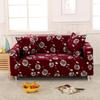 1pc Stretch Printed Sofa Couch Cover with Elastic-band, Furniture Protector Sofa Slipcover for Bedroom Office Living Room