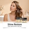 Keratin Hair Mask Treatment, Gentle Moisturizing Smooth Frizz Control, Natural Shine Volumizing, Nourishing Scalp Massage