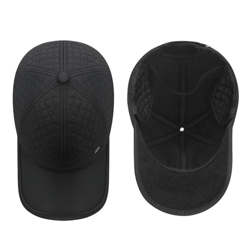 NORTHWOOD Men's Winter Hats with Velvet Ear Protection Warm Duck Tongue Hats Outdoor Cold Proof Dad Baseball Caps