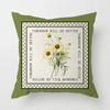 Retro Light Luxury American Pillowcase Living Room Sofa Cushion Cover Bedroom Bed Pillow Cover Square