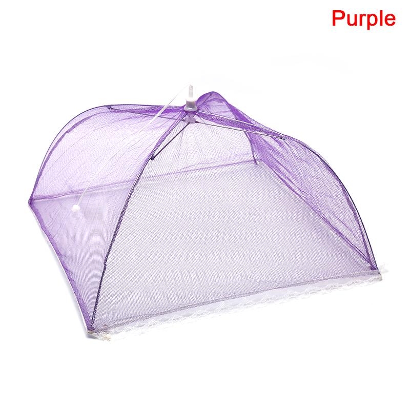 Mesh Screen Protect Food Cover Folding Net Umbrella Kitchen Picnic Food Cover