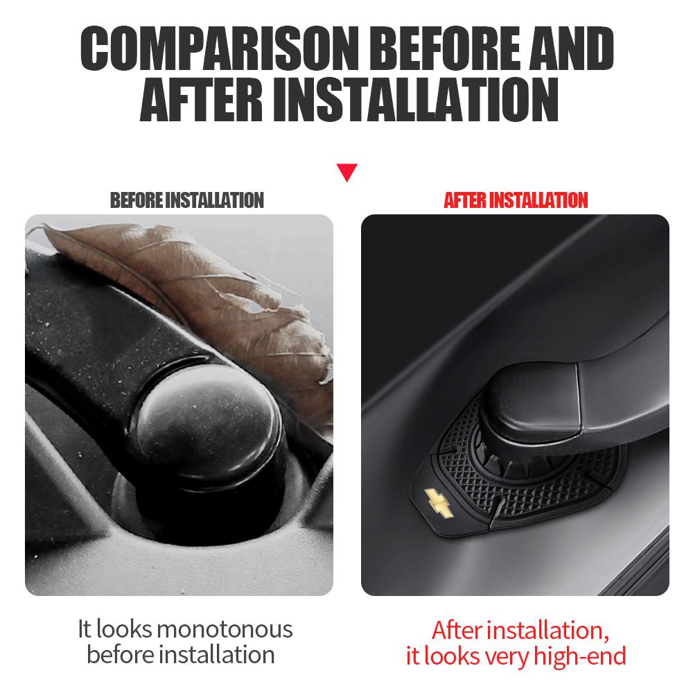 2Pcs Car Wiper Hole Dustproof Prevent DebrisSilicone Windscreen Wiper Pads For Chevrolet Spark Onix Aveo Orlando Malibu Camaro